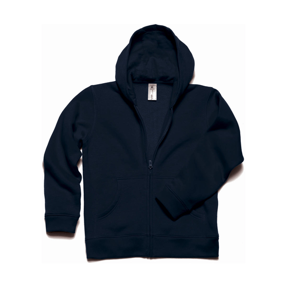 5 B C Hooded and zipped sweatshirt for children 153.57 BIZAY